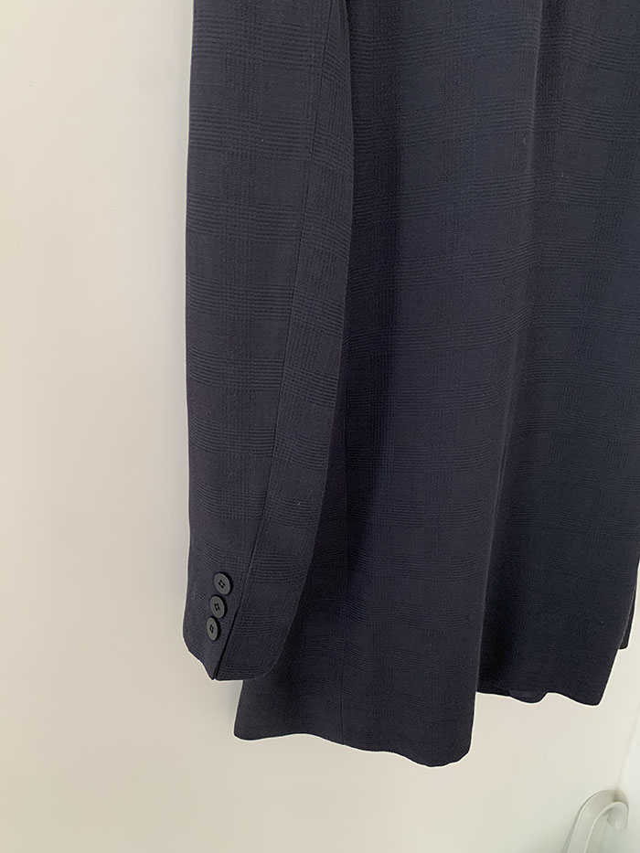 00's "Giorgio Armani" Three buttons Linen Jacket 복제