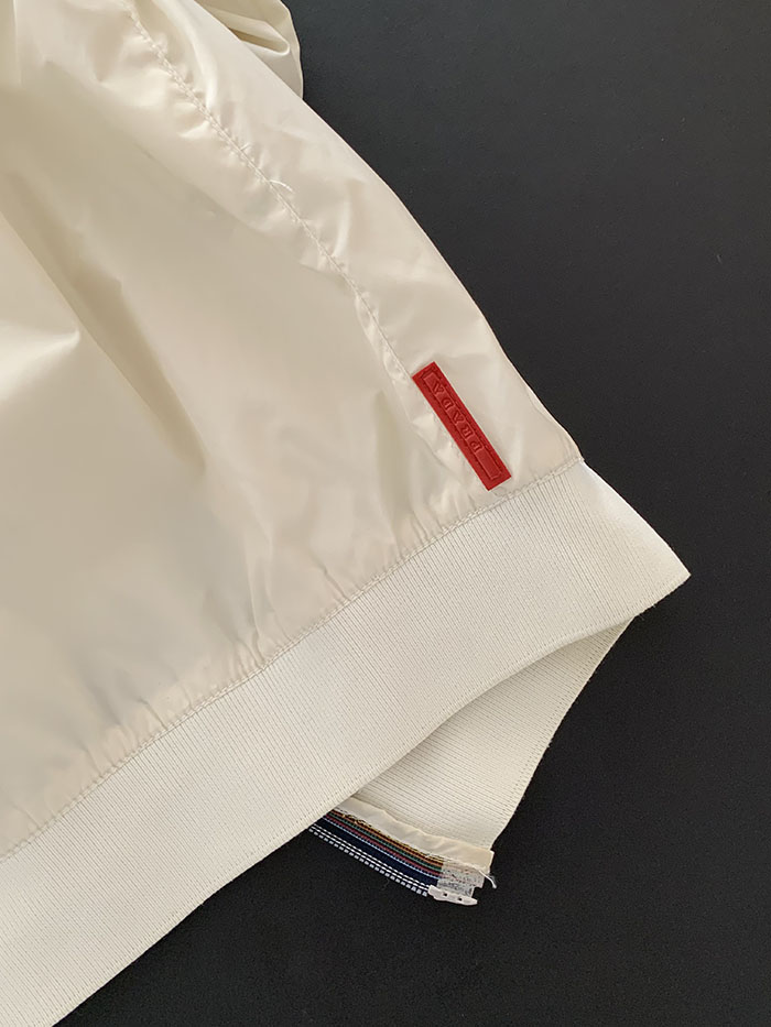 90's "PRADA" nylon zip up collar Jacket 복제