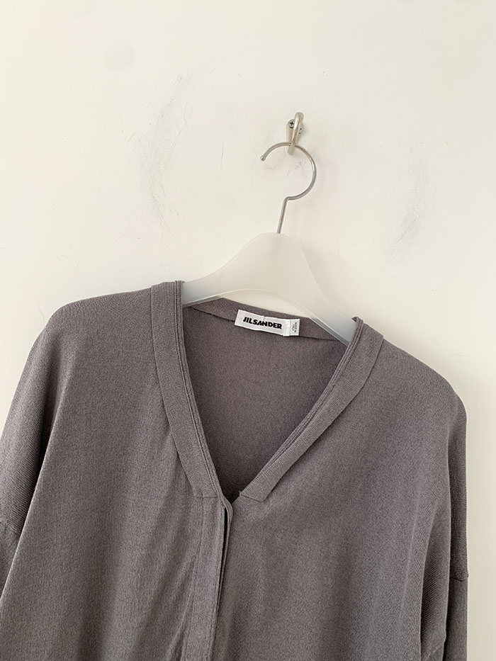 00's "JIL SANDER by Raf Simons" cotton Cardigan 복제