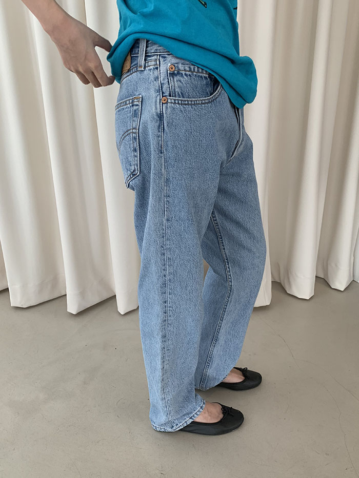 90's Levi's 501 - size 27-28 (classic straight fit) 복제