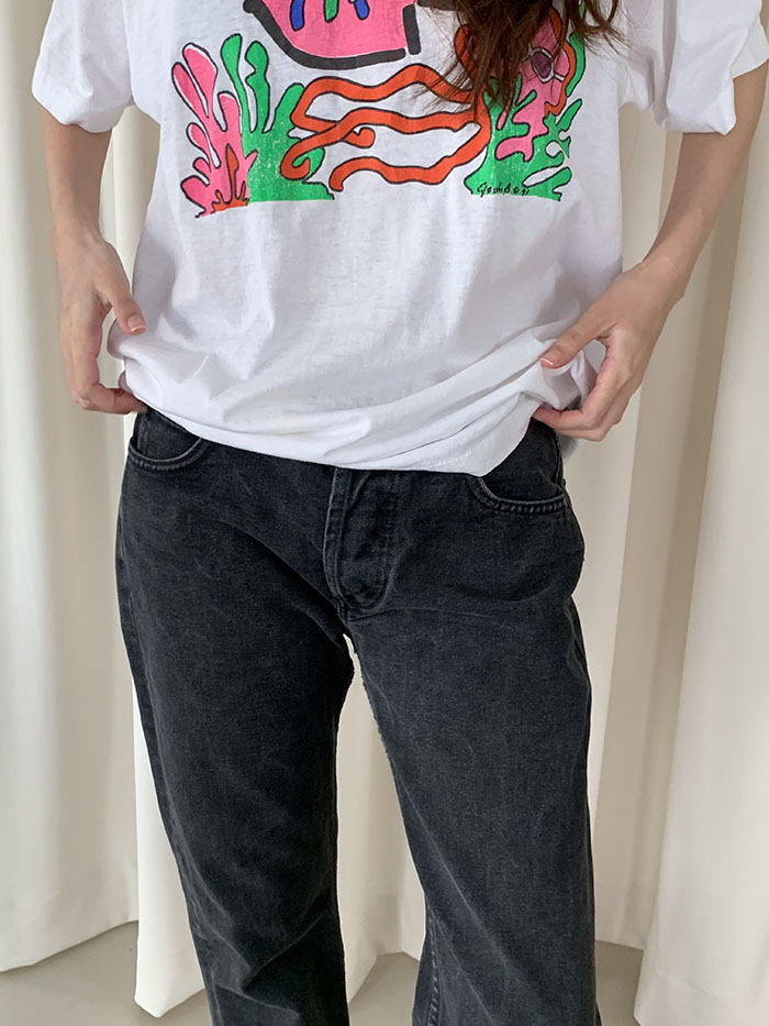 90's "Fish" 50/50 USA T-shirt