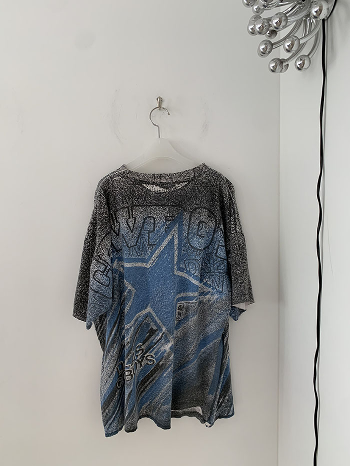 90's "Dallas Cowboys" USA T-shirt (Full printing)