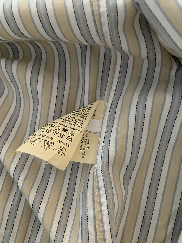 00's "PRADA" cotton pocket short Shirt