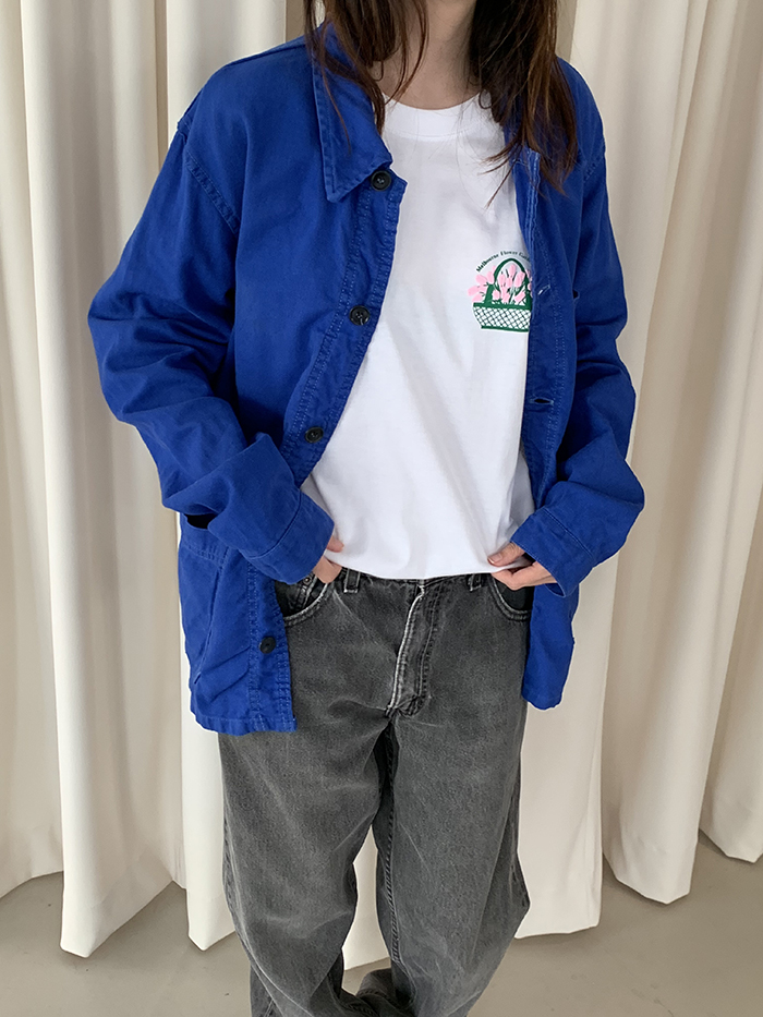 70's Vintage French Work Jacket 복제