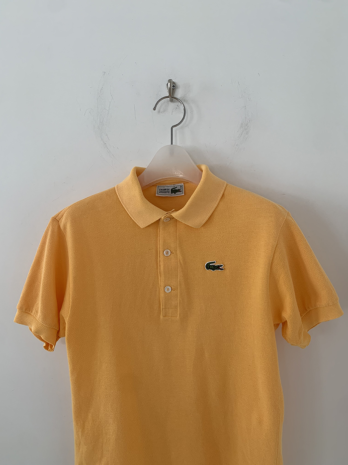 80's "Lacoste" Cotton Pique Shirt