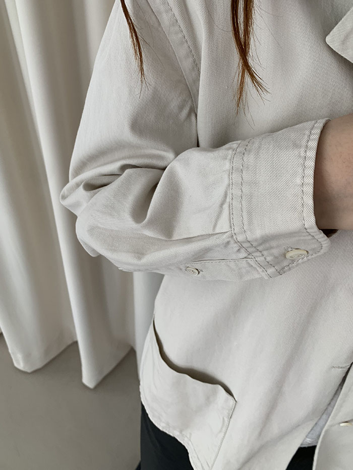 90's "PRADA" nylon zip up collar Jacket 복제