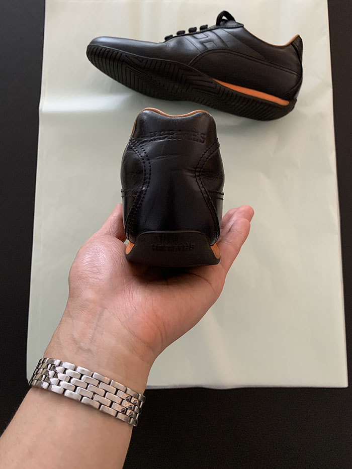 s "Hermes" Archive Leather Shoes (Rare color) 복제