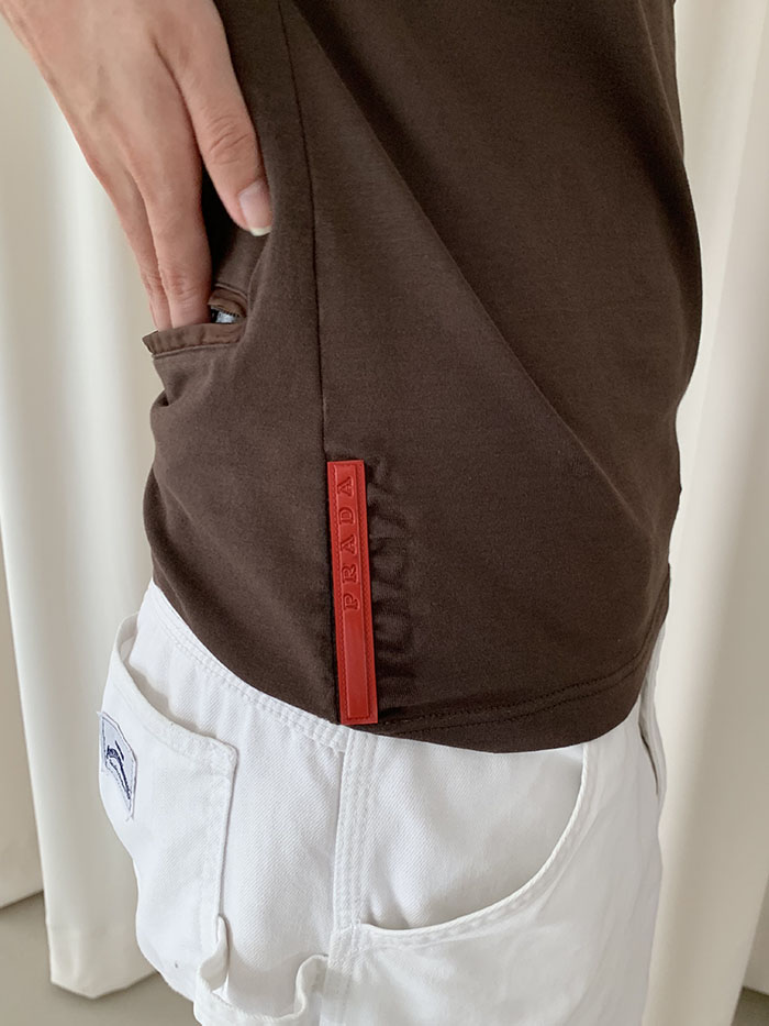 90-00's "PRADA Sports" Top 복제