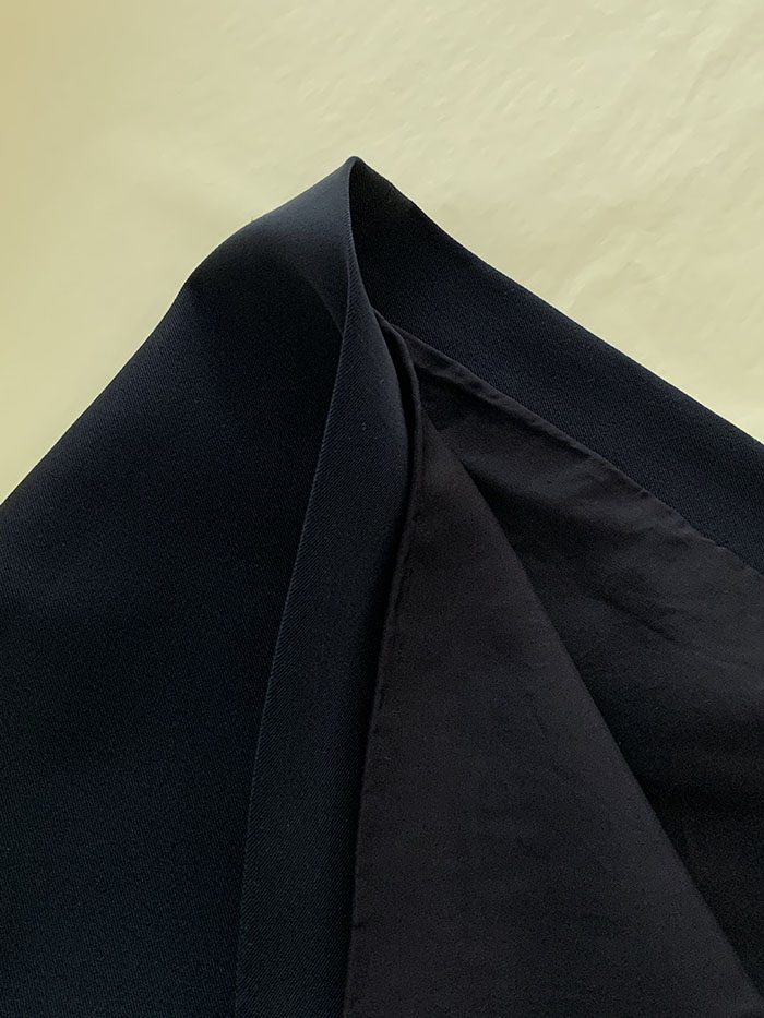 00's "Prada" black cotton Skirt 복제