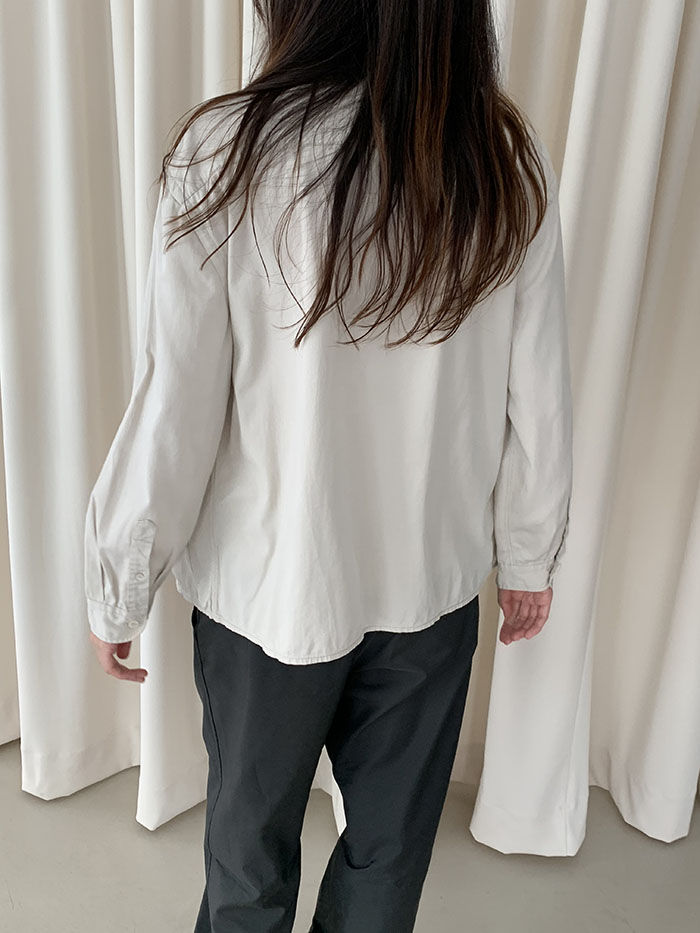90's "PRADA" nylon zip up collar Jacket 복제