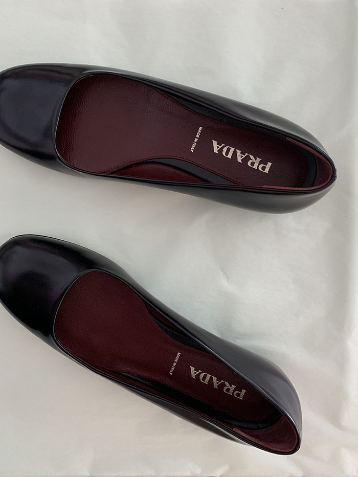 (Deadstock) 00's "PRADA" Flat Shoes