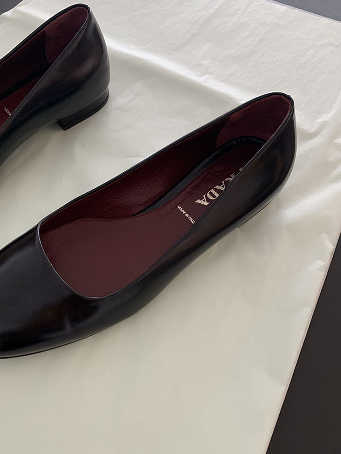 (Deadstock) 00's "PRADA" Flat Shoes