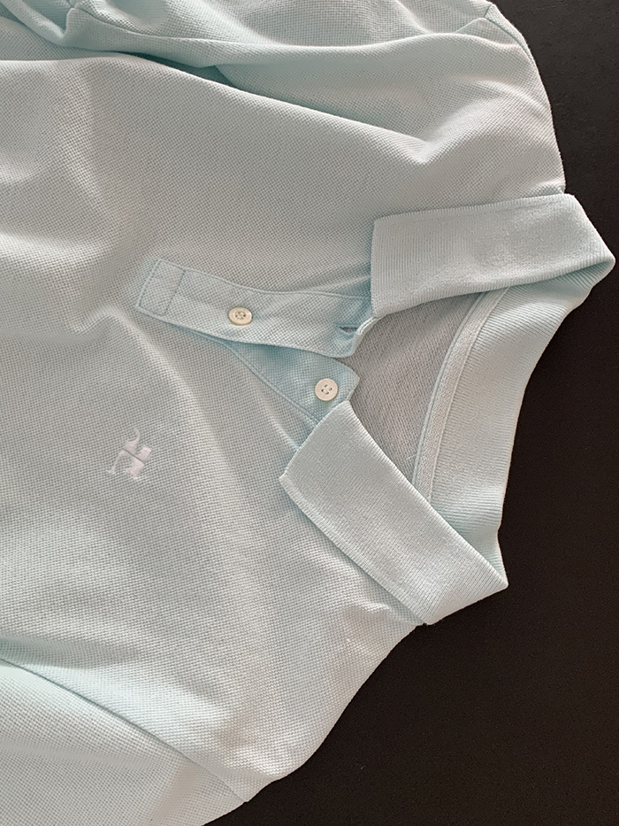 90's "Courreges" Cotton Pique Knit 복제