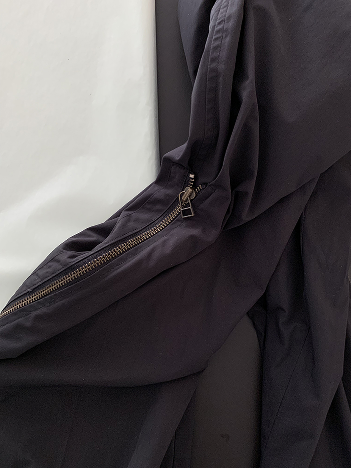 80's "ISSEY MIYAKE" side zip wide Pants (Archive)
