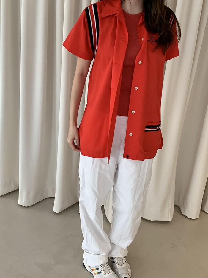 50-60's "Hilton" USA Bowling Shirt