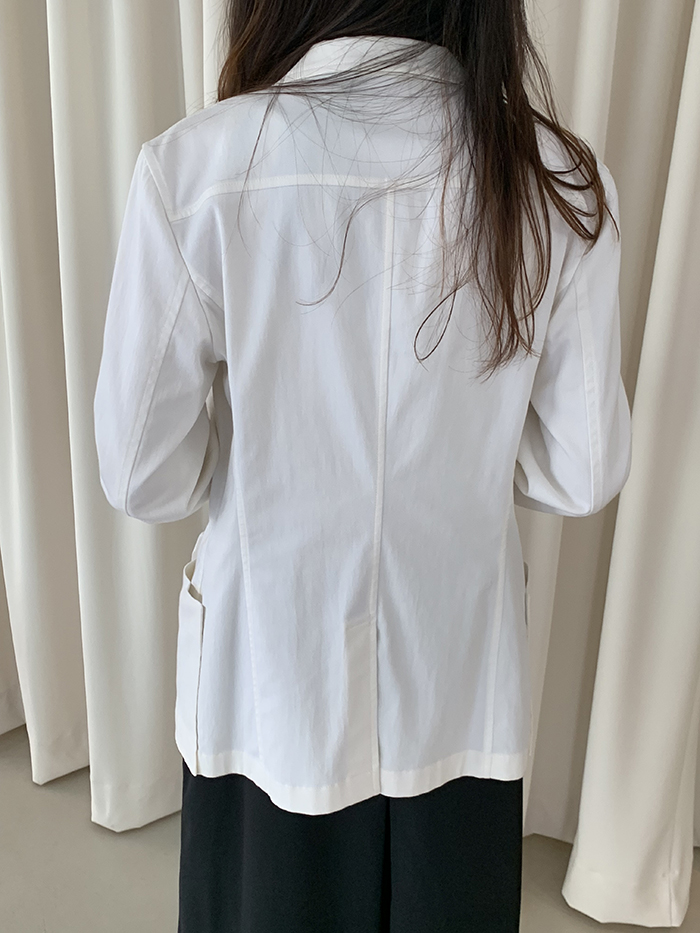 90's "JIL SANDER" silk Summer Jacket 복제 복제