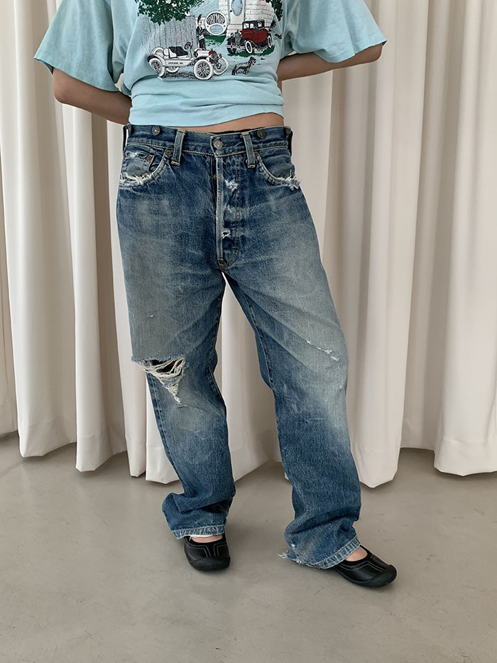 90's Evisu - size 28-29 (classic boot cut) 복제 복제