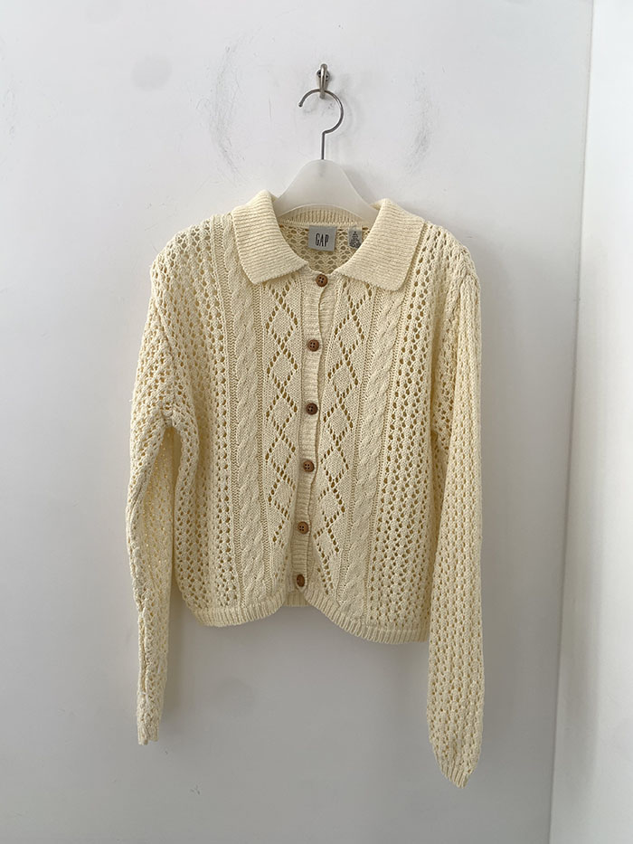 's "GAP" Crochet knit Cardigan 복제
