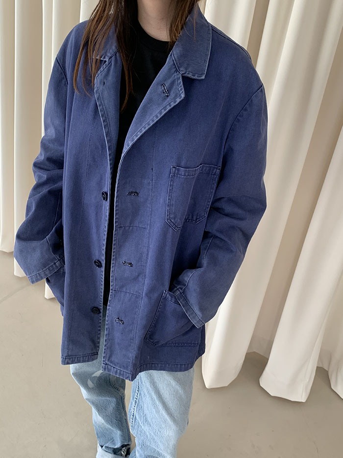 70's Vintage French Work Jacket
