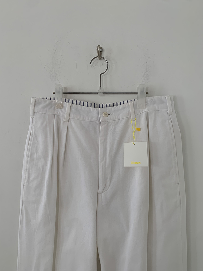 90's "J.Crew" Pintuck chino Pants