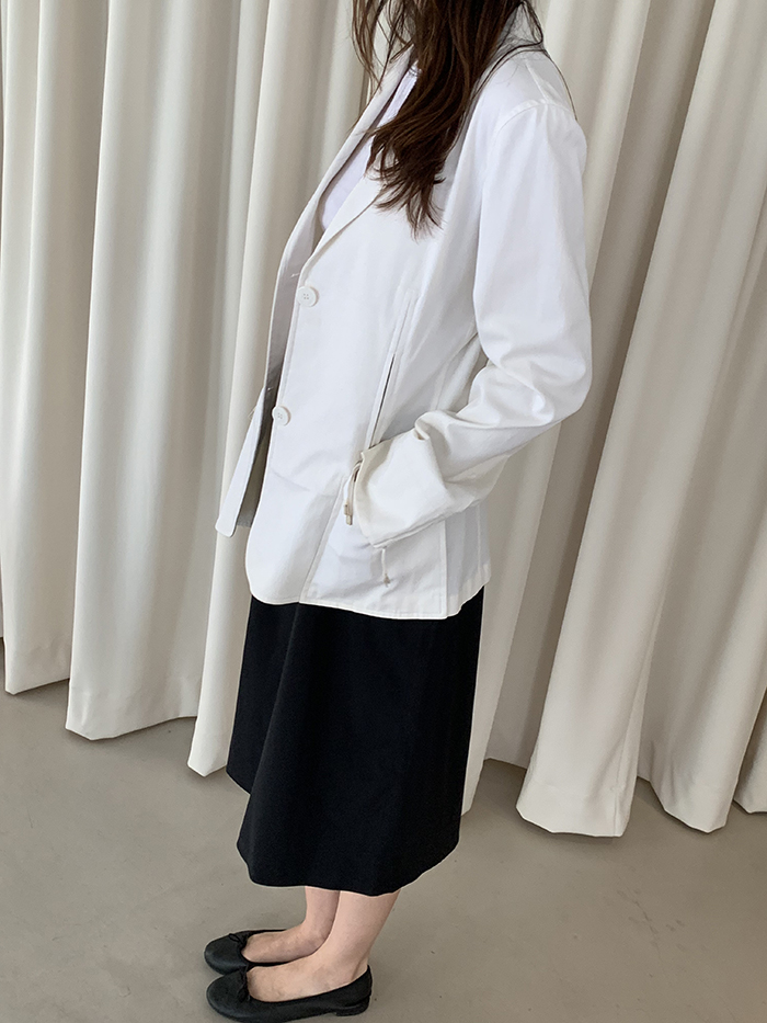 90's "JIL SANDER" silk Summer Jacket 복제 복제