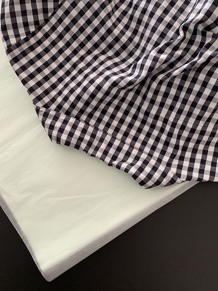 00's "Agnes B" Check Shirt