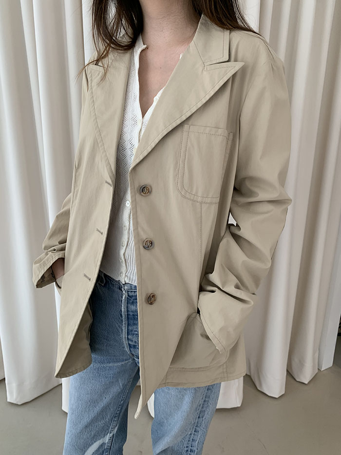 00's "Giorgio Armani" cotton Jacket 복제