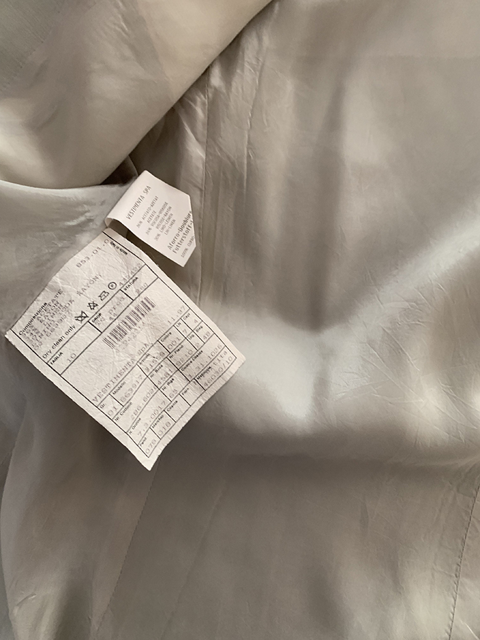 90's "Giorgio Armani" Three buttons wool x silk Jacket 복제