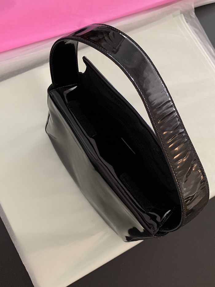 90's - 00's "PRADA" Leather Tote Bag (rare design) 복제