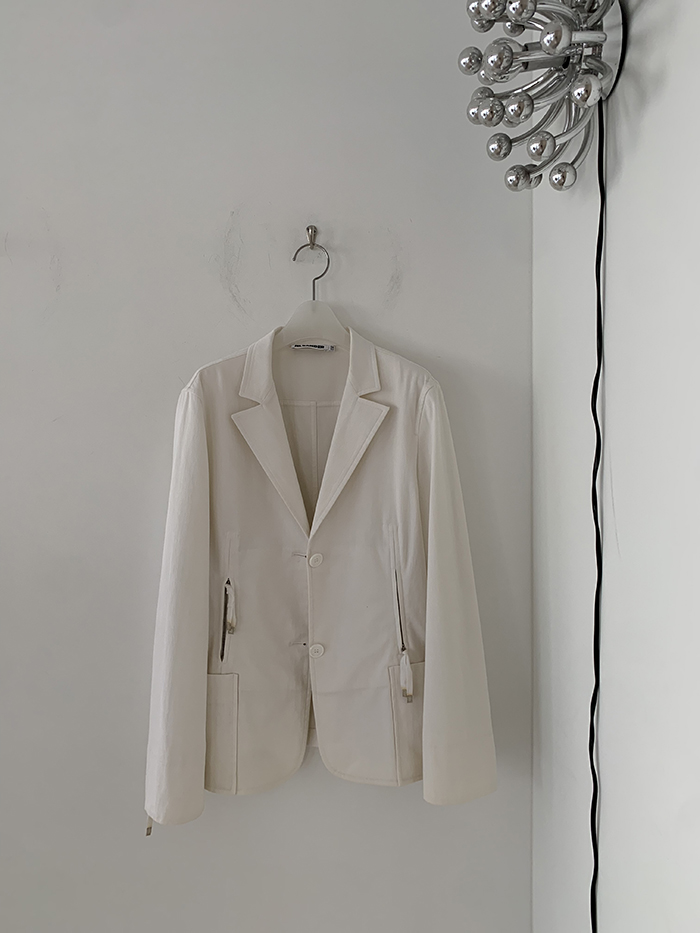 90's "JIL SANDER" silk Summer Jacket 복제 복제