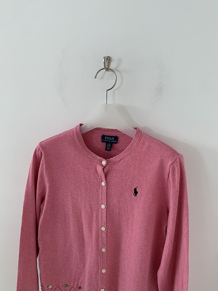90's "Polo Ralph Lauren" wool Cardigan 복제
