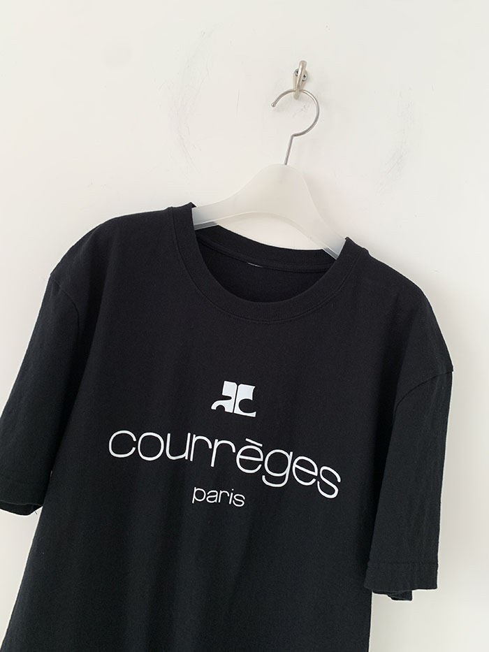 's "Courreges" cotton T-shirt