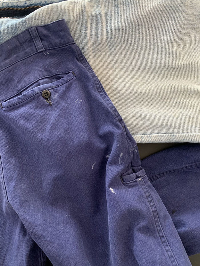 70-80's Vintage French Work Pants 복제 복제