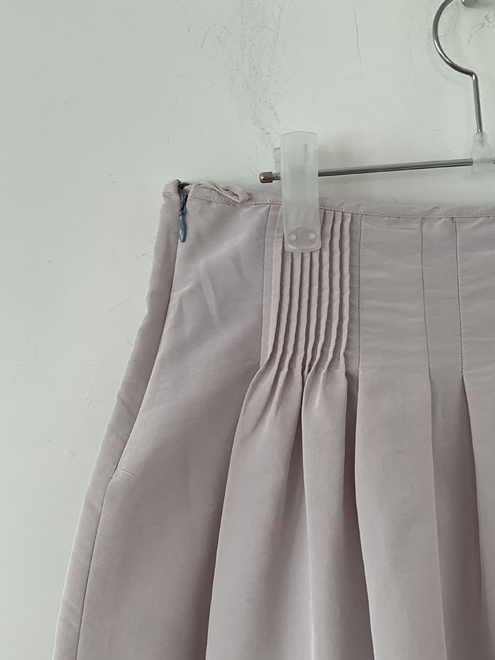 00's "Prada" cotton Button Skirt 복제