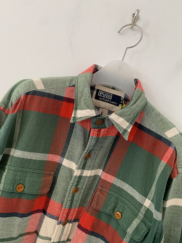90's "Polo Ralph Lauren" cotton Shirt 복제