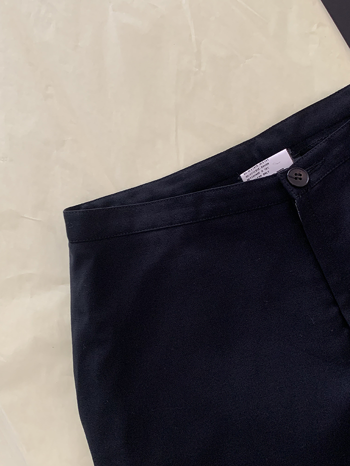 "Agnes.B" straight capri Pants / 상세사진/실측/정보해서 올리기