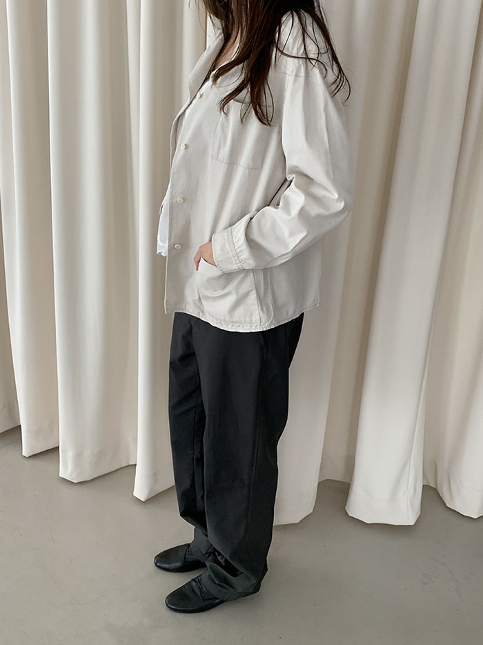 90's "PRADA" nylon zip up collar Jacket 복제