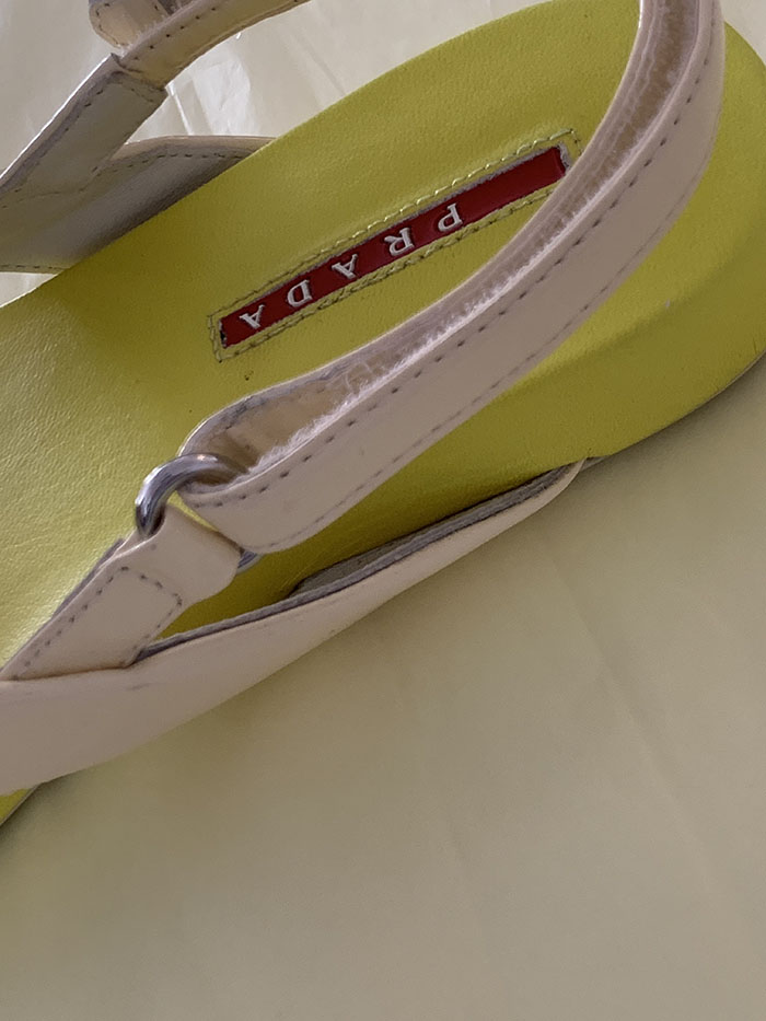 00s "Prada" Rubber Slides