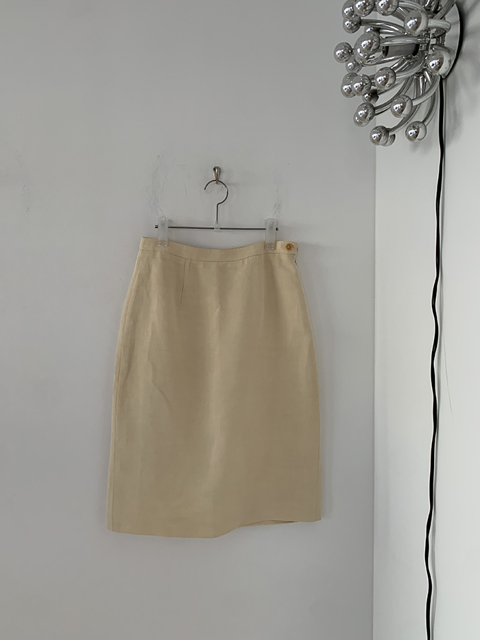 00's "Giorgio Armani" Black Skirt 복제