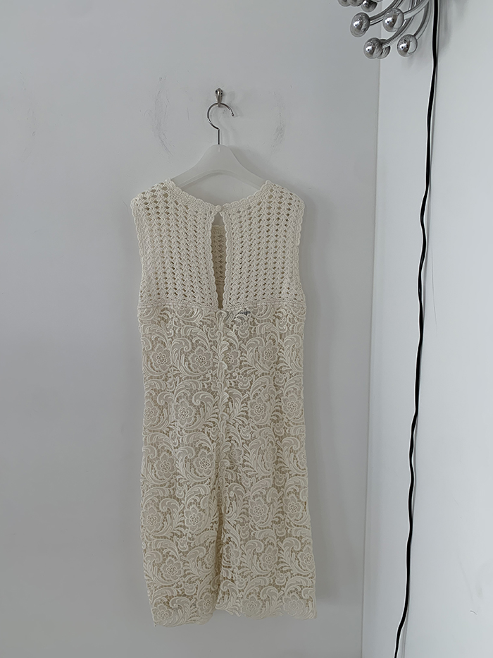 00's "Prada" wool Dress 복제