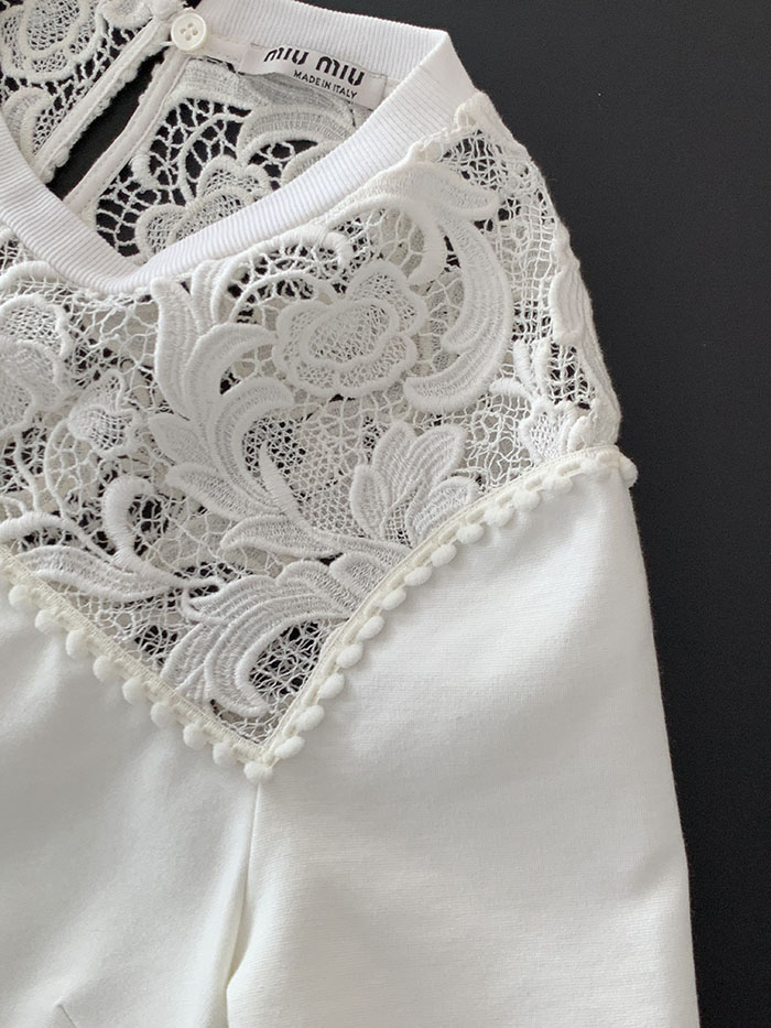2006's "miumiu" Blouse Top 복제