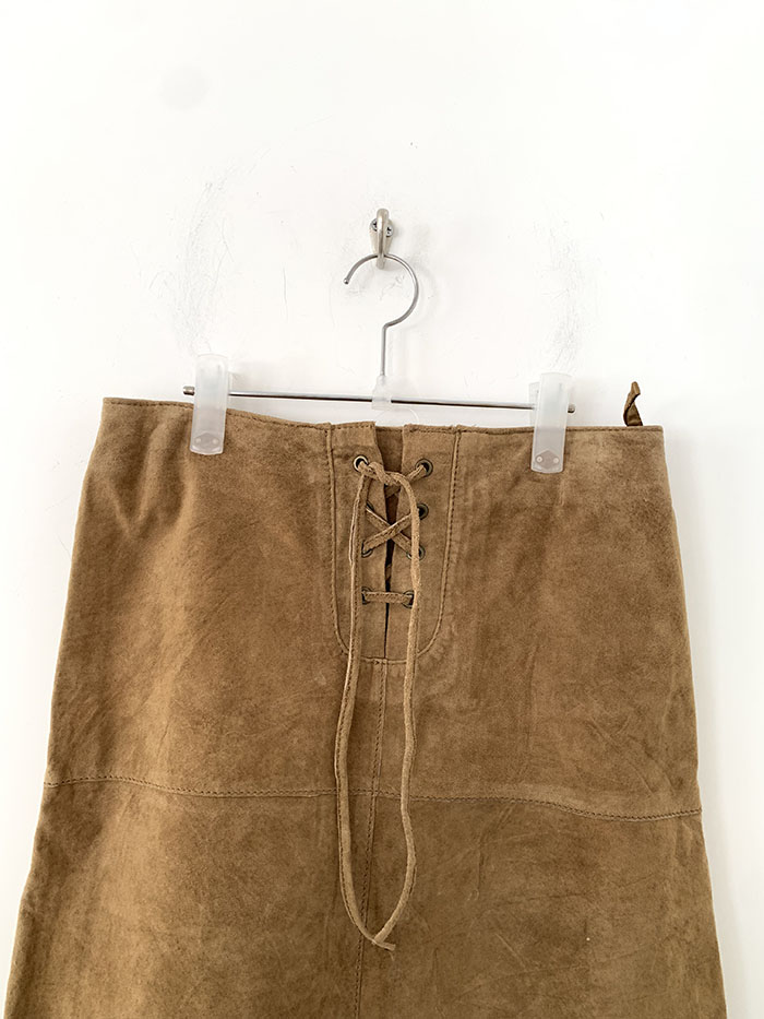 's "Morgan de toi" leather skirt 복제