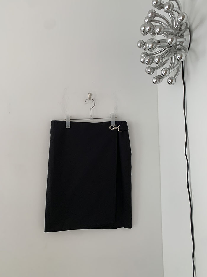 00's "JIL SANDER" wool Skirt by Raf Simons 복제