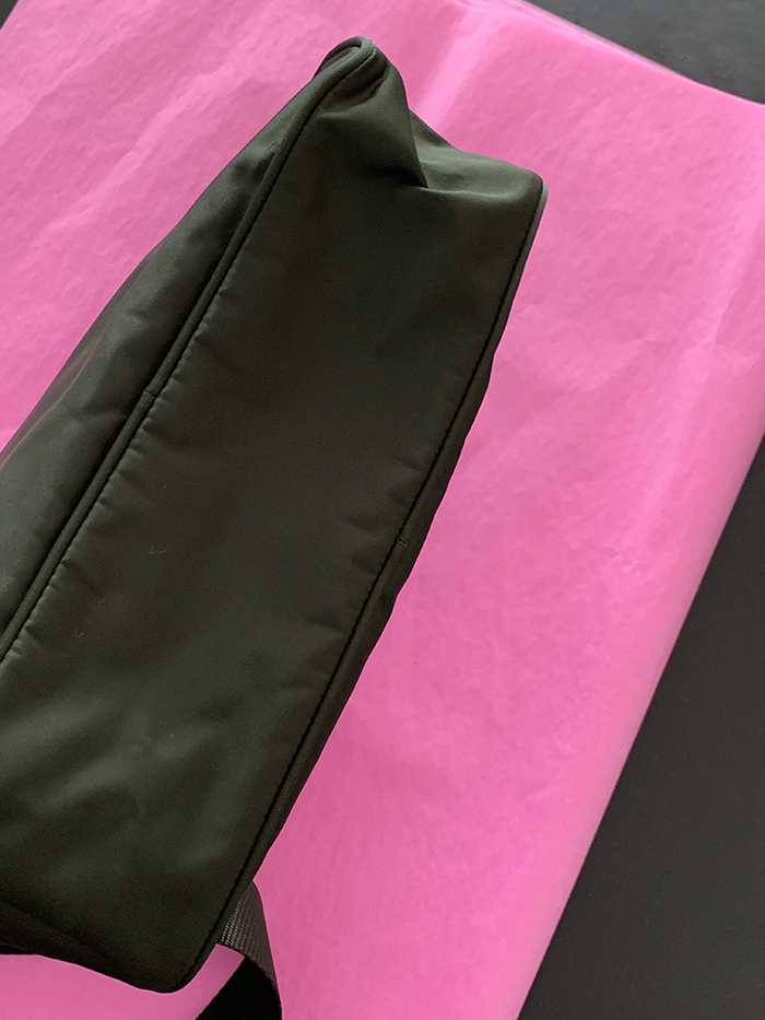 00's "PRADA" polyester Cross Bag