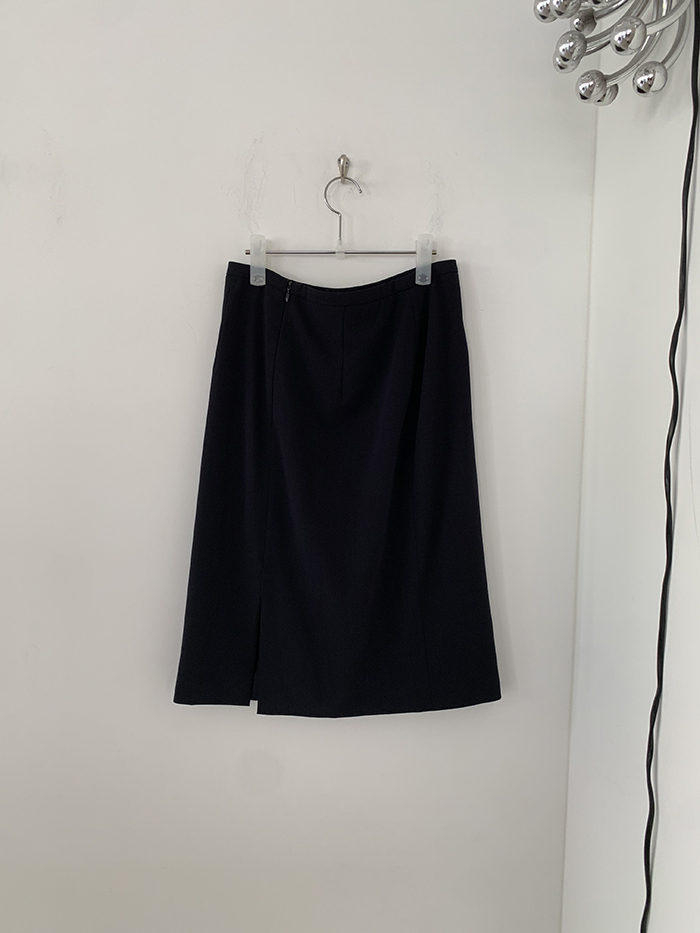 00's "Giorgio Armani" Black Skirt 복제 복제