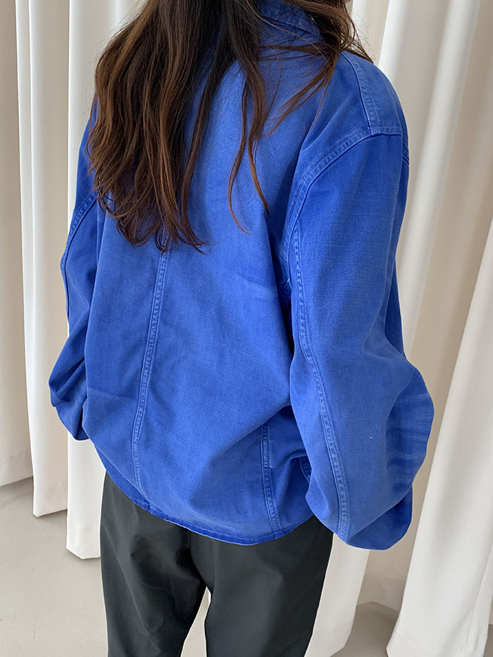 00's "Polo Ralph Lauren" cotton x linen Military Coat 복제
