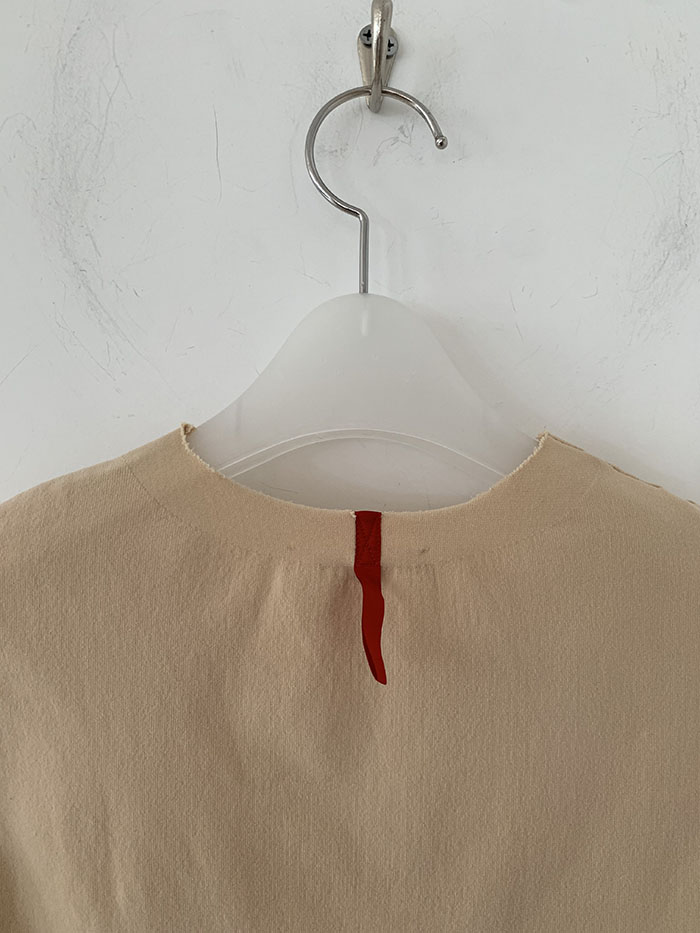 00's "PRADA" short half neck Knit Top 복제
