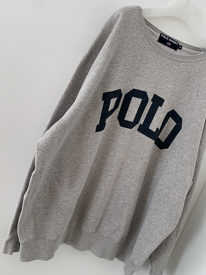 80's "Polo Ralph Lauren Italy "Italy Sweatshirt (Rare Design) 복제