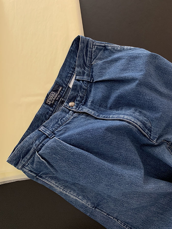 90's "Polo Ralph Lauren" two-tuck Chino Pants 복제