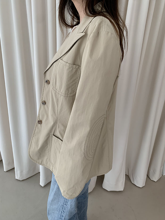 00's "Giorgio Armani" cotton Jacket 복제